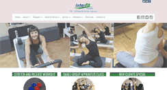 Desktop Screenshot of interfitstudio.com